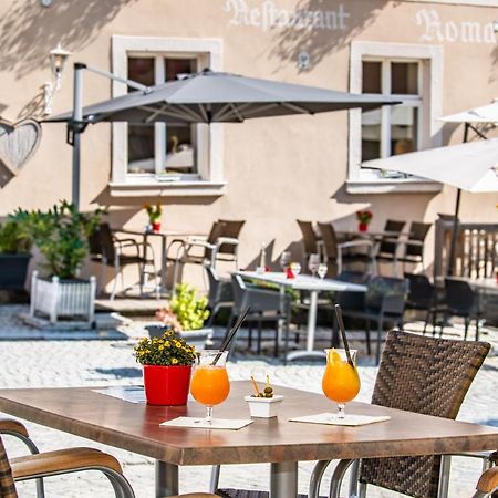 Romantica Hotel Blauer Hecht Dinkelsbühl Zewnętrze zdjęcie