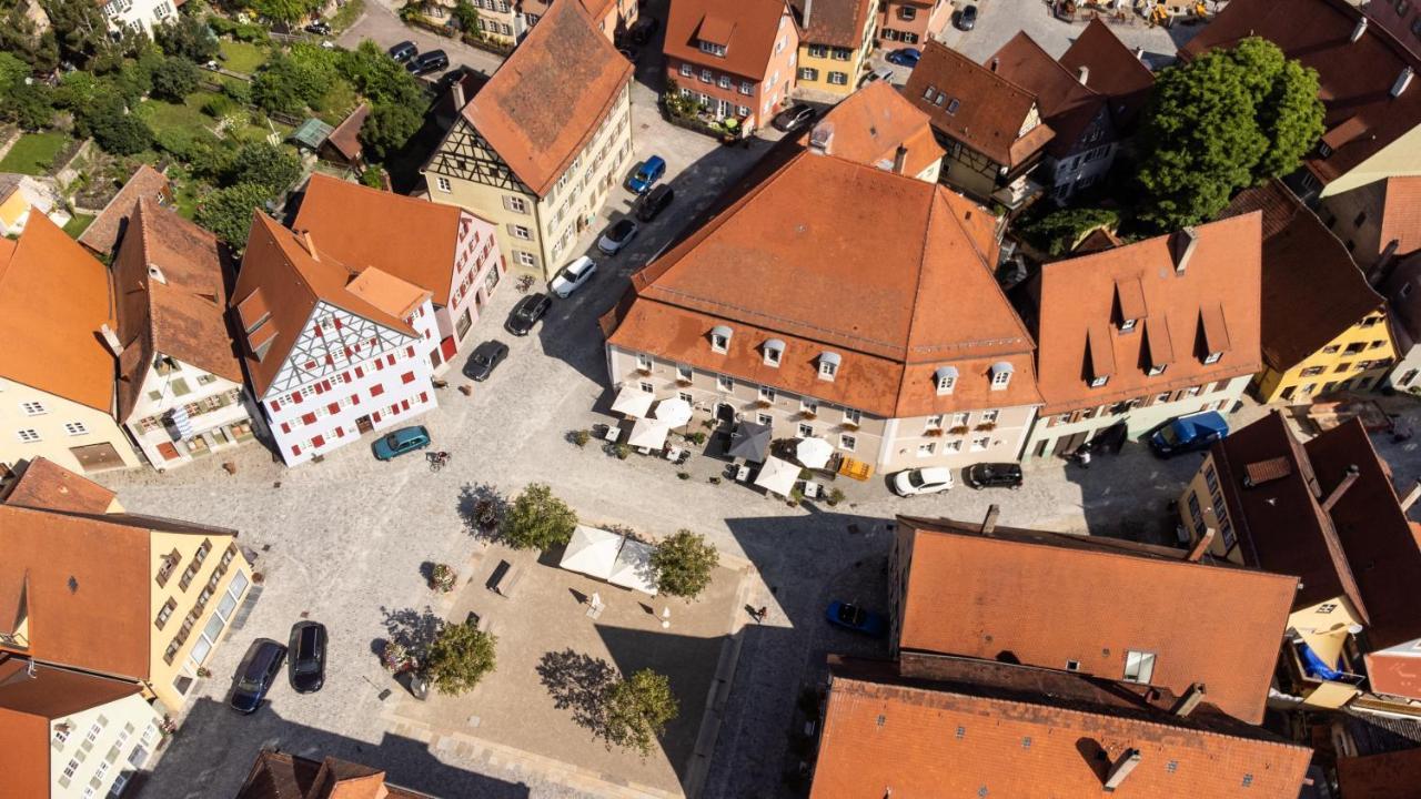 Romantica Hotel Blauer Hecht Dinkelsbühl Zewnętrze zdjęcie