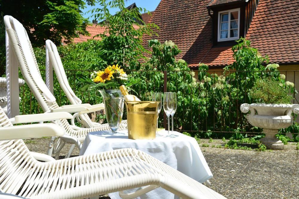 Romantica Hotel Blauer Hecht Dinkelsbühl Zewnętrze zdjęcie