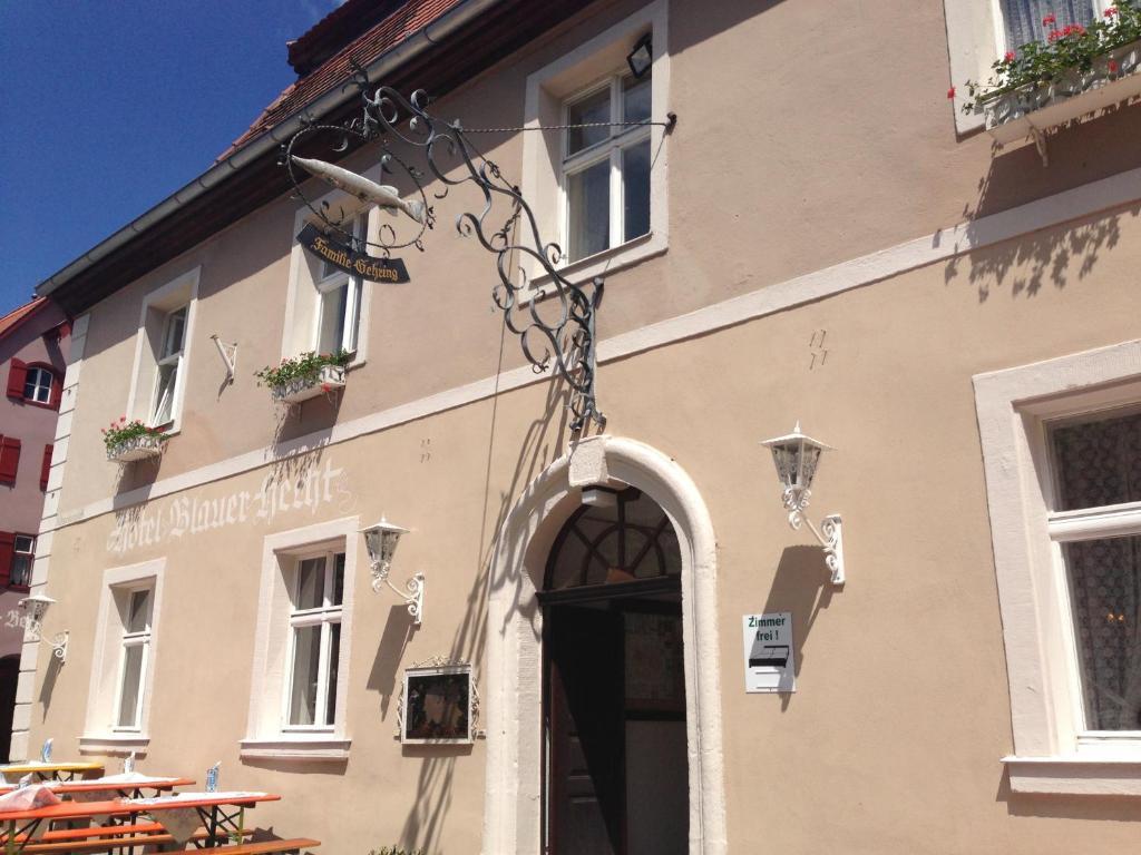 Romantica Hotel Blauer Hecht Dinkelsbühl Zewnętrze zdjęcie
