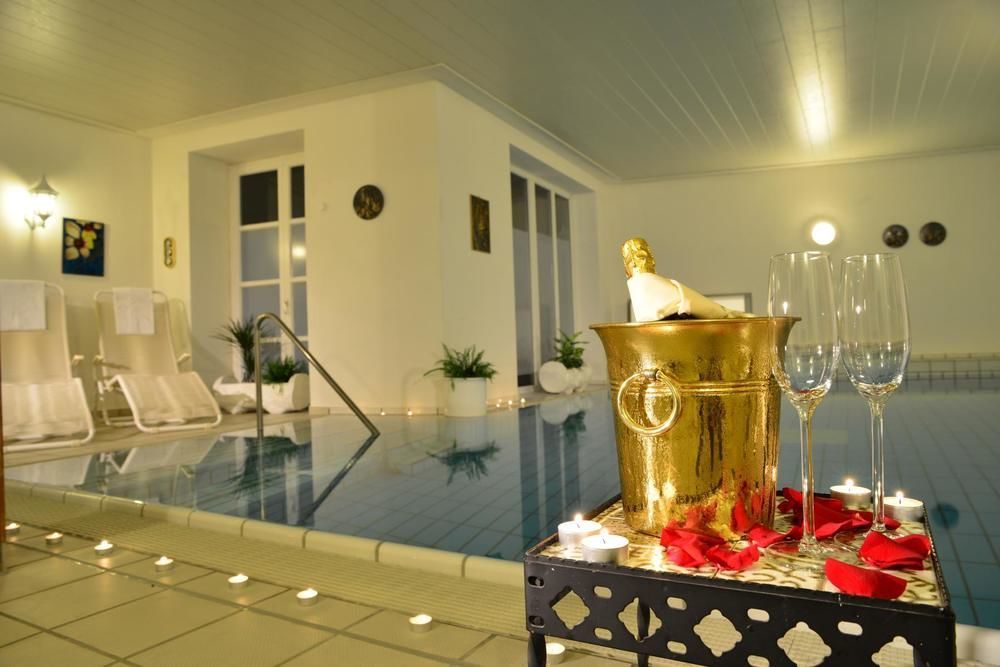 Romantica Hotel Blauer Hecht Dinkelsbühl Zewnętrze zdjęcie