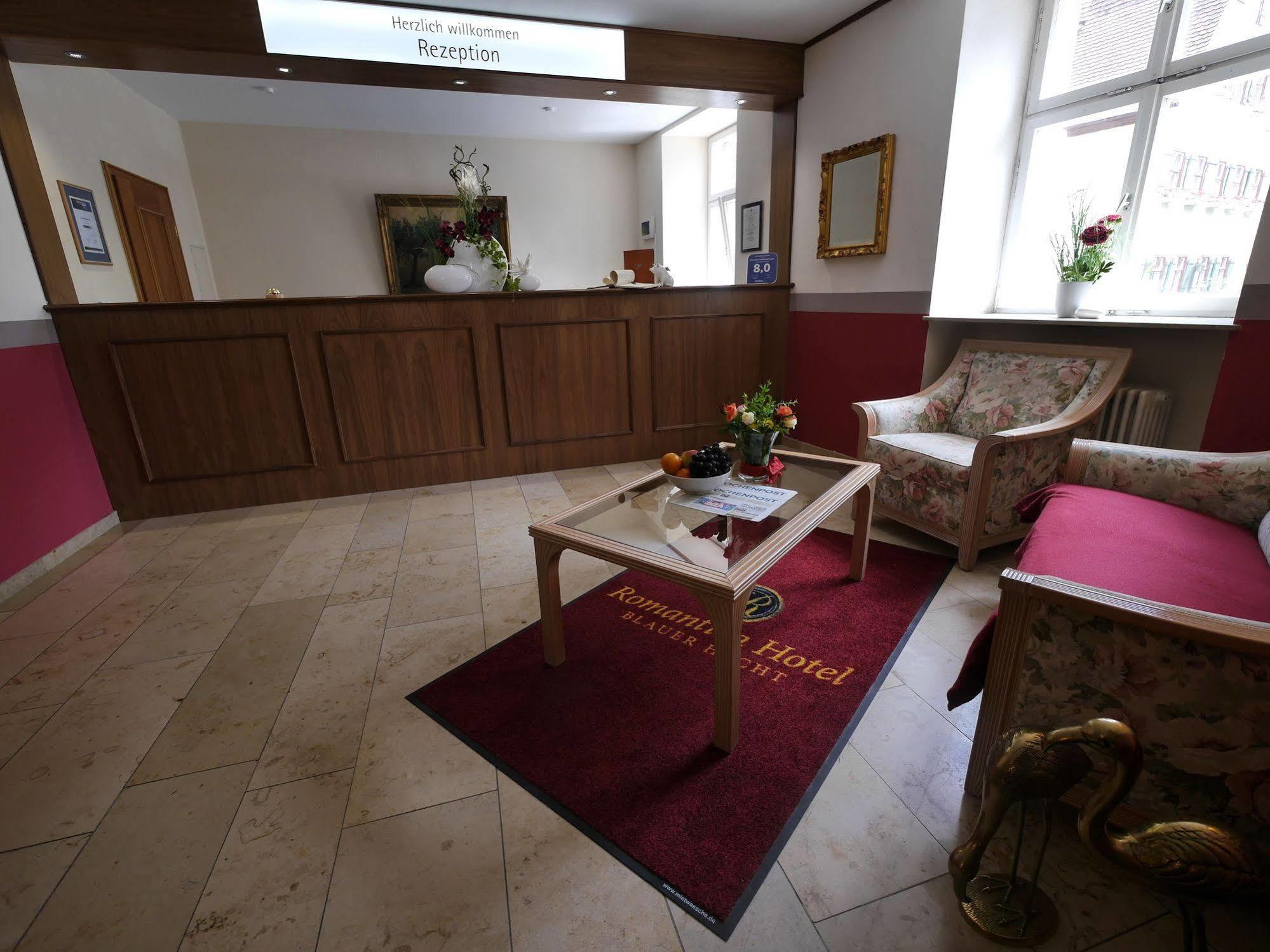 Romantica Hotel Blauer Hecht Dinkelsbühl Zewnętrze zdjęcie