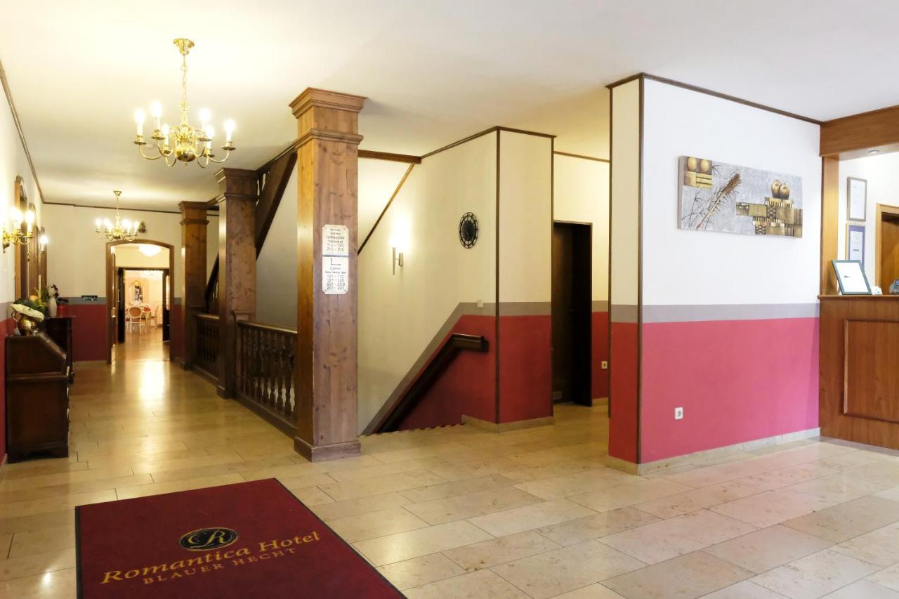 Romantica Hotel Blauer Hecht Dinkelsbühl Zewnętrze zdjęcie