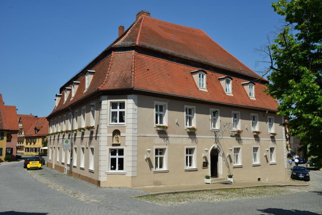 Romantica Hotel Blauer Hecht Dinkelsbühl Zewnętrze zdjęcie